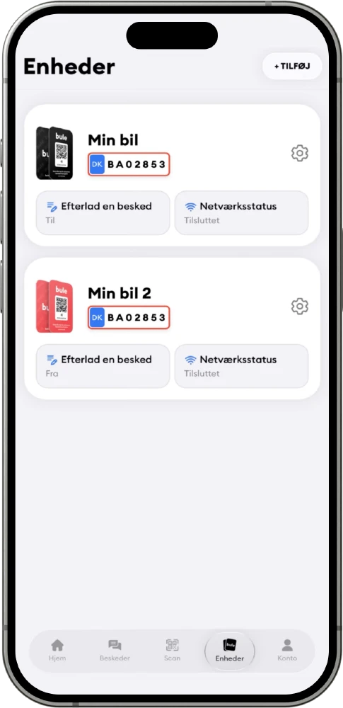 Bule app screen 2