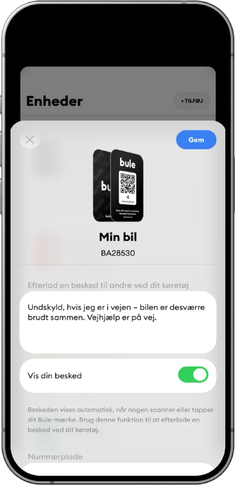 Bule app screen 3
