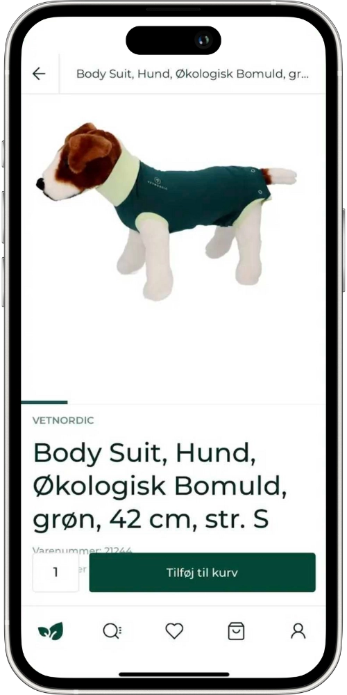 Vetnordic app product page