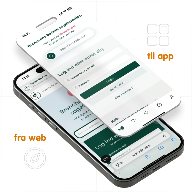 Fra web til app