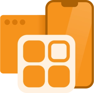 A browser, a phone, and starti.app app icon